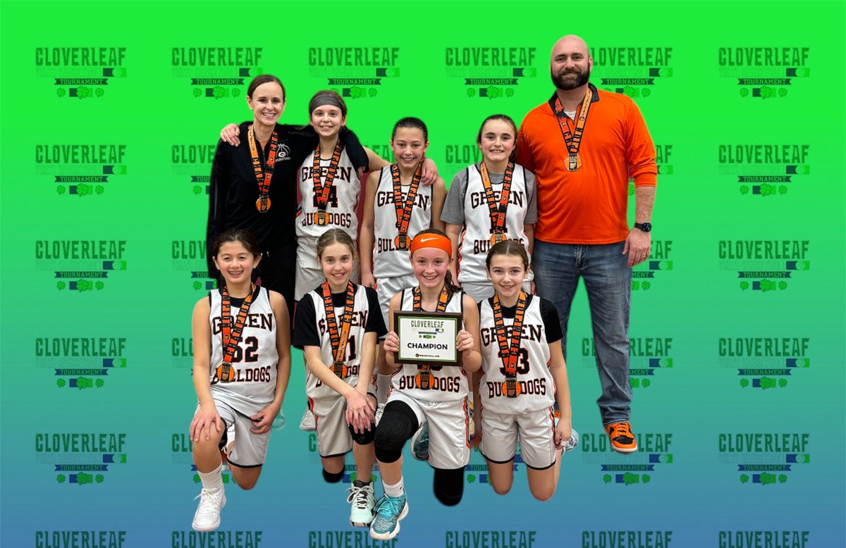 OhioBasketball.com (@ohio_basketball) on Twitter photo 🏆 Congratulations to Green on winning the 5th Girls A Gold of The Cloverleaf Youth Championships <a href="/Green_Bulldogs/">Green Bulldogs</a> 🏆 Congratulations to Green on winning the 5th Girls A Gold of The Cloverleaf Youth Championships <a href="/Green_Bulldogs/">Green Bulldogs</a>