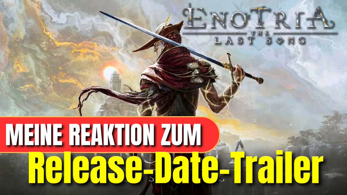 Endlich gibt's ein Releasdatum zum bald erscheinenden #Soulslike Game Enotria: The Last Song.
youtu.be/mF9EzXz7Q_g

#ELDENRING
