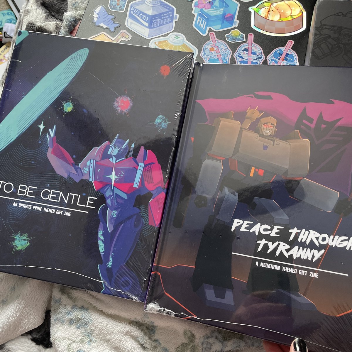 Our physicals have arrived! They’ll be given to Peter and Frank at TFcon LA, hope to see you there!