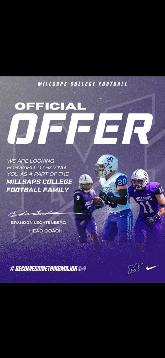 Blessed to receive an offer from Millsaps College. <a href="/BudaJagsFB/">BudaJagsFootball</a> <a href="/stevehoffman74/">Steve Hoffman</a> <a href="/CoachCarlin/">Sam Carlin</a> <a href="/CoachDNew_/">Donavan Newman III</a>