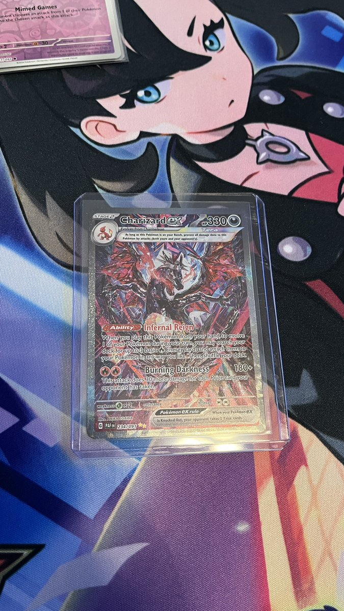 I know I’ve been quiet… but well… <a href="/StarDrgn13/">StarDrgn13</a> and I just pulled this. 0_0 #pokemontcg #charizard
