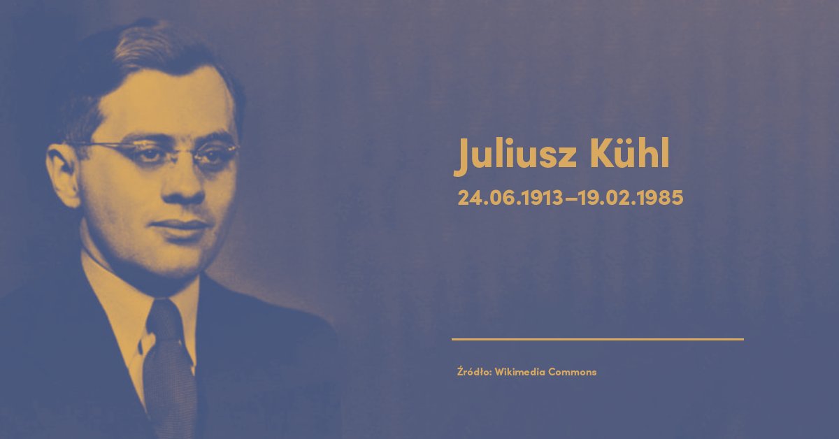 🕯️ 19.02.1985 r. zmarł Juliusz Kühl, członek grupy znanej jako #GrupaŁadosia. Odznaczony Medalem #VirtusEtFraternitas.

🕯️ On 19 February 1985, Juliusz Kühl, a member of the #ŁadośGroup, passed away. Posthumously awarded the #VirtusEtFraternitas medal.

@PLinSwitzerland @MSZ_RP