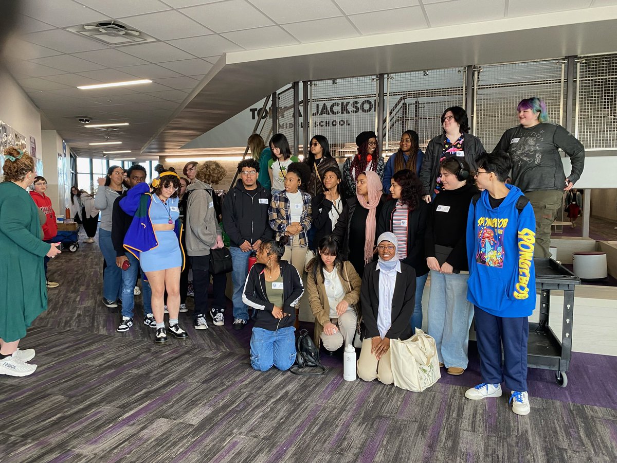 Teacher_Outlaw's tweet photo. @bhsstem Visual arts had a great time yesterday @TXarted VASE competition! All our Rams did great and we even have a RAM going to state!! Stayed roomed for the big reveal of the student!! @kacage @Artk12RISD #ramsleadtheway #risdweareone #visualArtsStudent https://t.co/4eYaop9WbD