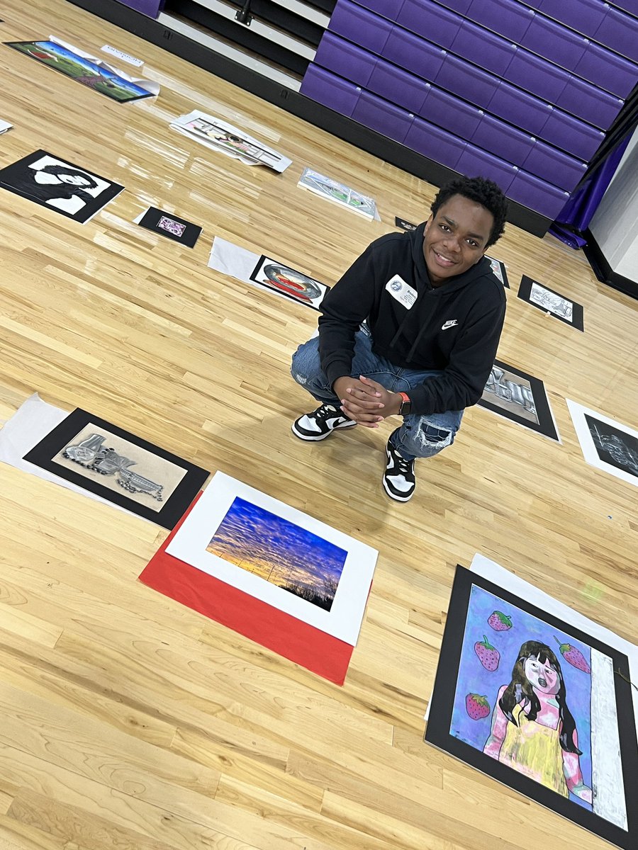 Teacher_Outlaw's tweet photo. @bhsstem Visual arts had a great time yesterday @TXarted VASE competition! All our Rams did great and we even have a RAM going to state!! Stayed roomed for the big reveal of the student!! @kacage @Artk12RISD #ramsleadtheway #risdweareone #visualArtsStudent https://t.co/4eYaop9WbD