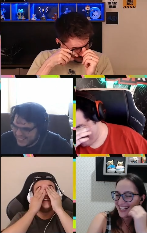 dersin2k's tweet image. Acho que essa foto que o Sloopão postou resume exatamente o amor que tenho pelo meu trampo.

É insano poder trampar com o que ama e se emocionar com as conquistas de pessoas que você gosta tanto.

Feliz demais em poder participar de  mais um #ProLegends e poder entregar um trampo