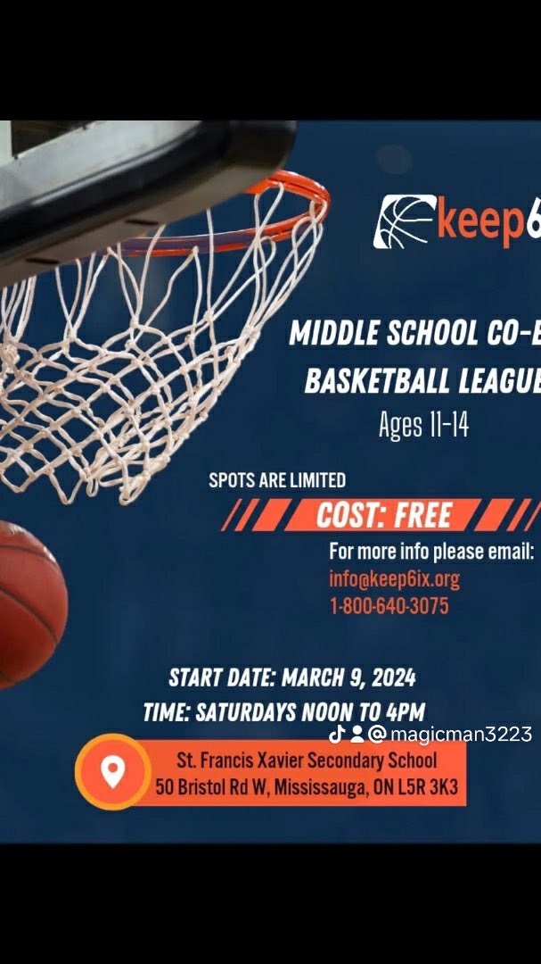 CoolinwitMoe's tweet image. Contact @Keep6ixorg to get your children in basketball league starting from 11-14 years old. 🤲🏿🏀 

#basketball #ballhard #youth #SportsNews #contact