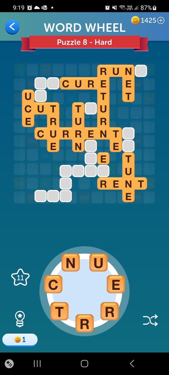 tp1958's tweet photo. @WordsWFriends Really disappointed in the quality Assurance recently. WWF has become so buggy. Anybody able to solve this word wheel? https://t.co/1yCLtiD1r2