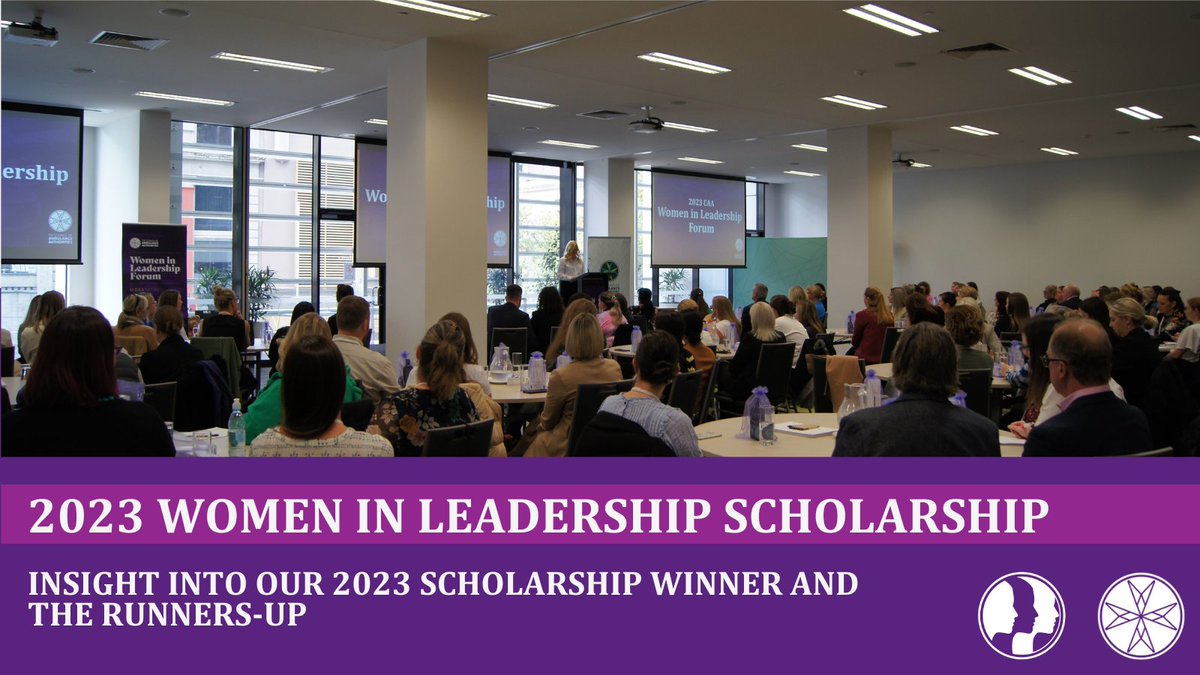 Read about the CAA Women in Leadership scholarship and our 2023 winners. And look out for 2024 scholarship application dates. Visit: caa.net.au/first