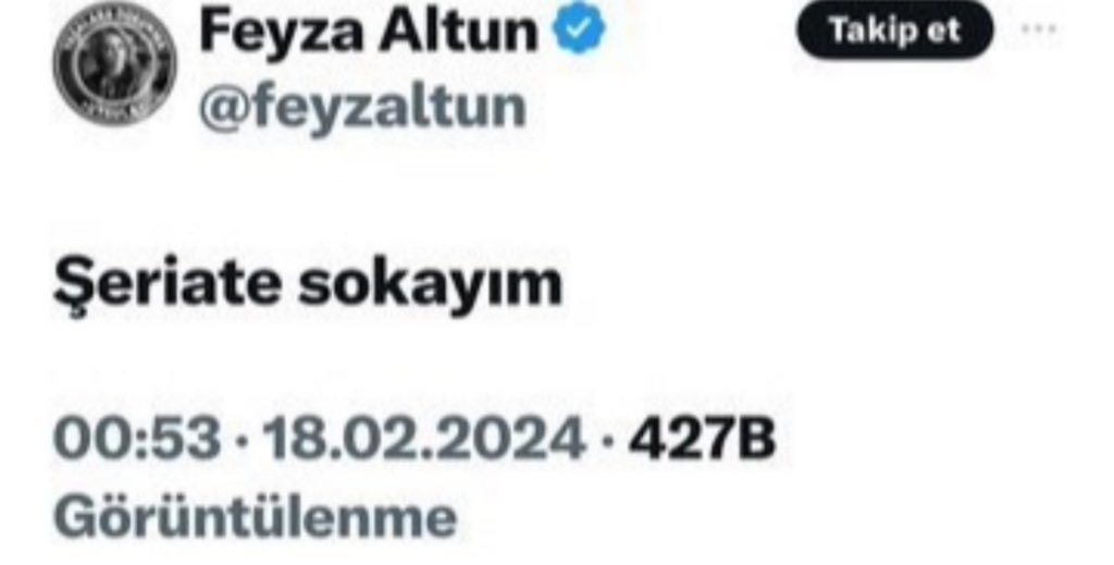 Ne sokacaksın bacım <a href="/feyzaltun/">Feyza Altun</a> :
İçinde unutulanlardan birini mi? #FeyzaAltunTutuklansın