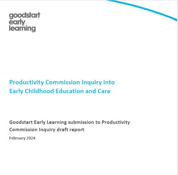 Its in! @GoodStartel sub to @ozprodcom ECEC inquiry. 115 pages of sage advice on how to deliver a truly universal ECEC system.