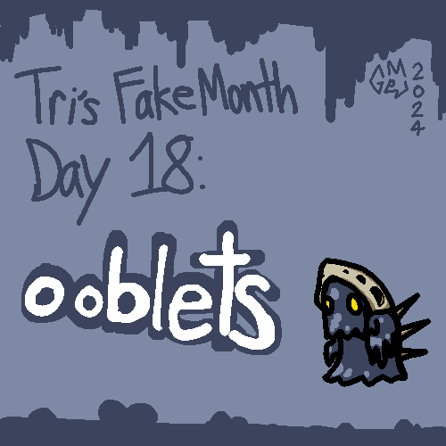 tricoelacanth's tweet photo. Tri's FakeMonth Day 18: Ooblets

Montarr is one slick ooblet! It sticks bones to its body to give its dances a spooky flair.

#ooblets #FakeMonth #fakemon https://t.co/RbxhugqBLC