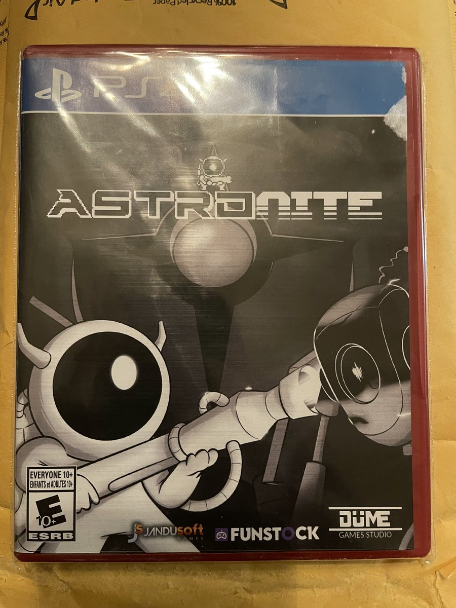 CameronADeBerry's tweet photo. @AskPlayStation Has Astronite been released as a Greatest Hits title on the PS4 platform?    I’ve received a “New” copy of the game that I purchased as new, but received it in the red case.  The red case is usually indicative of a Greatest Hits version of a game on that platform. https://t.co/PROeYFDQyB