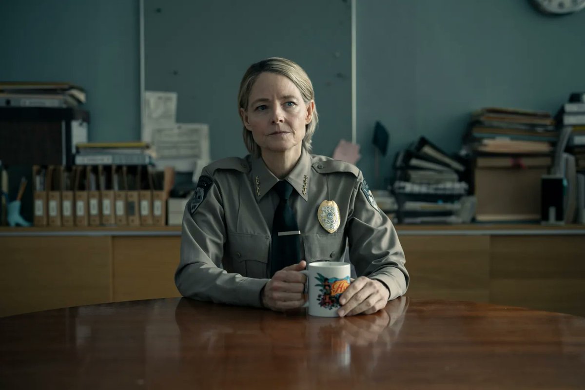 sepinwall's tweet photo. True Detective: Night Country stuck the landing, with the most satisfying finale of the franchise so far. My review: https://t.co/17RgxCD2NZ https://t.co/GgLvIVqEWb