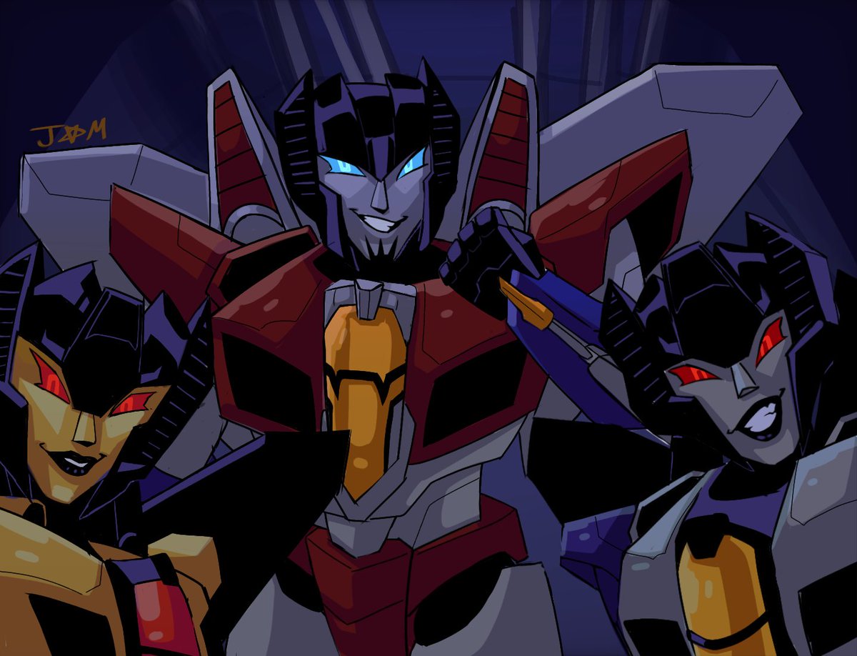 Transformers Earthspark scene redraw :] #Transformers #transformersearthspark #transformersstarscream #starscream #transformersfanart #fanart #digitalart #art