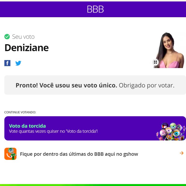 chicobarney's tweet photo. Investi meu CPF para eliminar Deniziane.  
Faça o mesmo! Mantenha o #BBB24 divertido. https://t.co/eTfEVQmKOL