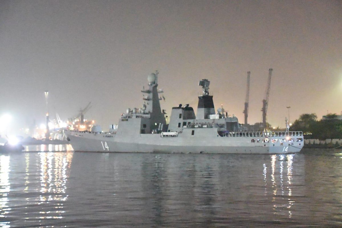 Minga-Lar-Bar! #MILAN2024 The City of Destiny extends a warm welcome to UMS King Sin Phyu Shin (F 14), a Kyan Sittha Class Frigate of #Myanmar Navy at #Visakhapatnam to participate in the Multilateral Naval Exercise MILAN 2024 #BridgesofFriendship🇮🇳🤝🇲🇲