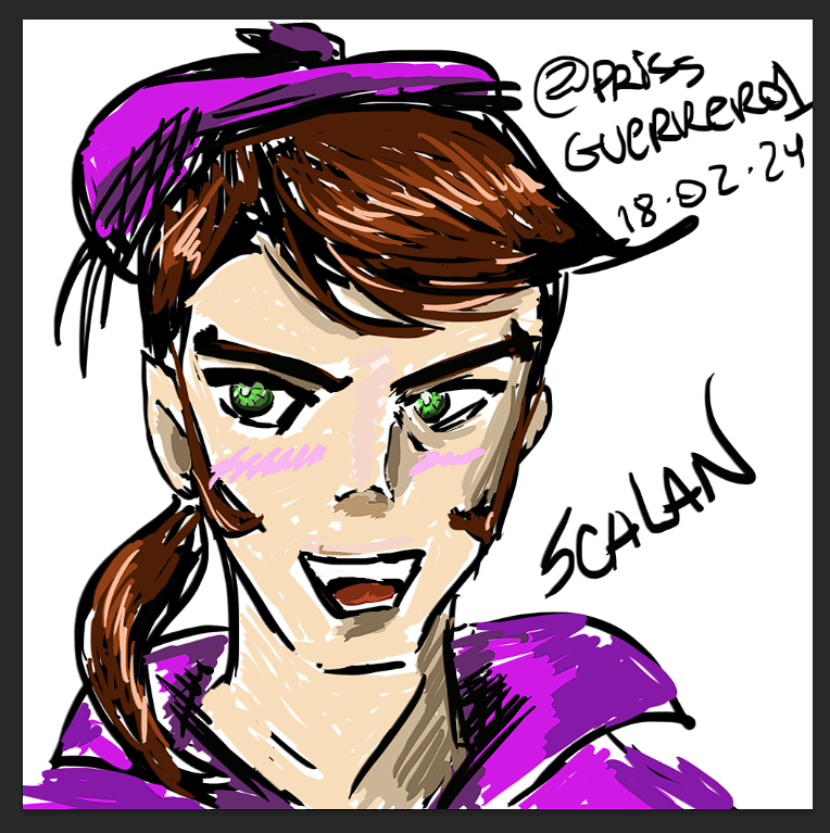 prissguerrero1's tweet photo. Quick Sketch
#rabisqueiradapriss
#criticalrolefanart
#scalan
#TheLegendOfVoxMachina https://t.co/5VGwpne70d