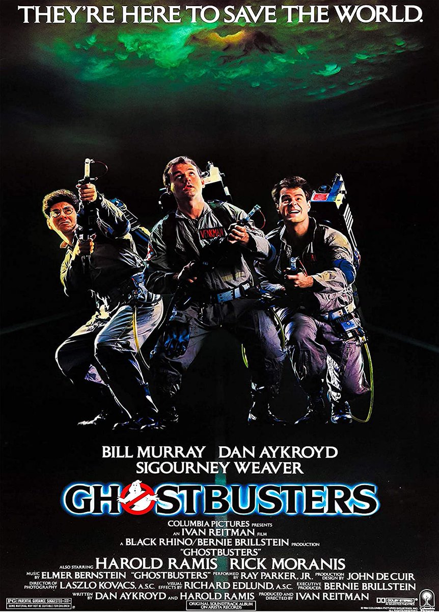 Slarty247's tweet photo. #NowWatching Ghostbusters (1984) #19 #NeilsFavouriteFilms #CountdownToOscars2024 https://t.co/0qhTRCQu4G
