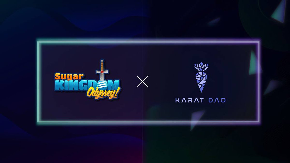 🌟 Big News from KaratDAO! 🌟 We're beyond excited to announce our partnership with the enchanting world of Sugar Kingdom! 👑 This collaboration marks a milestone in our journey, and we're eager to celebrate it with our amazing community. 🎉 Join the Celebration! 🎉 Sugar…