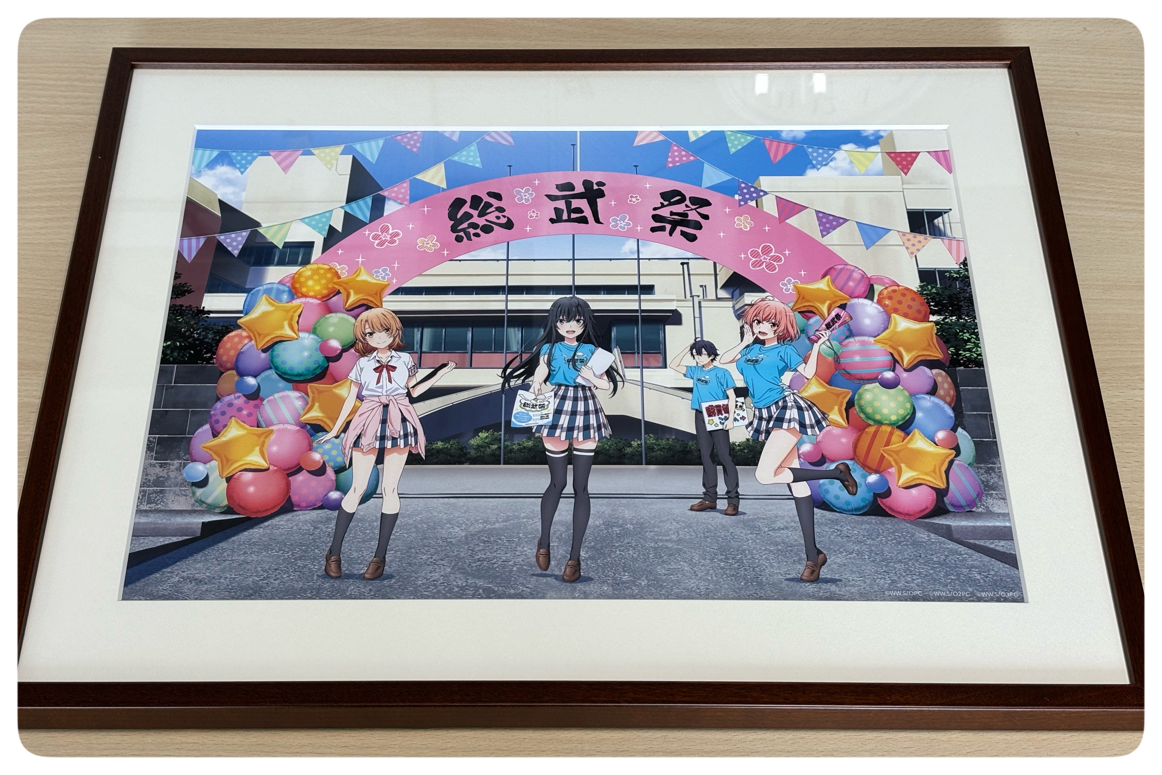 俺ガイル』ヒロイン3人の描き下ろしミストグラフが発売決定