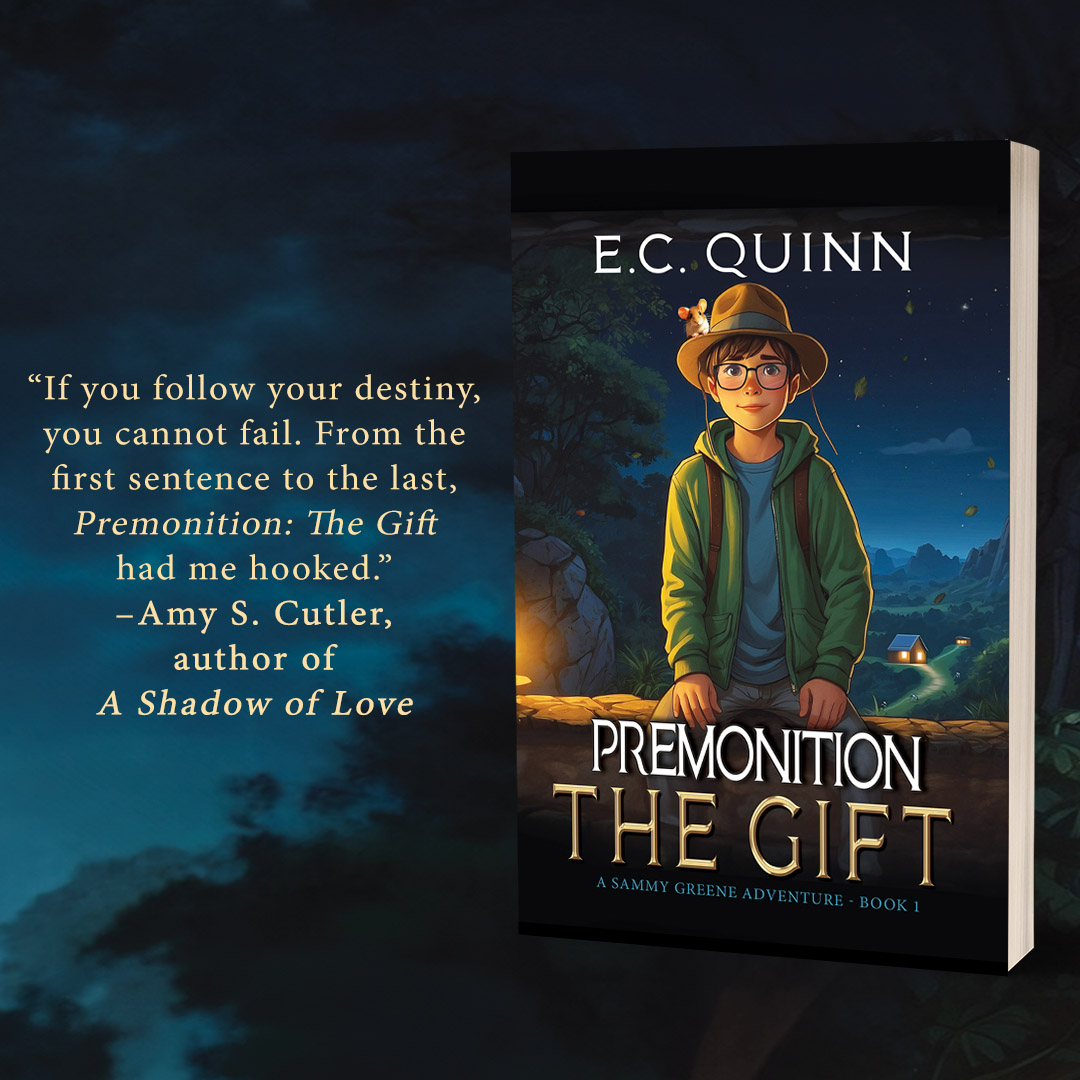 Yay! My debut MG novel, Premonition: The Gift, is available for PRE-ORDER! 
An adventure story with a hint of magic, you'll be rooting for MC Sammy Greene every step of the way!
Order here: blackrosewriting.com/childrensmg/pr… Promo code: PREORDER2024 for 15% discount
#blackrosewriting #books