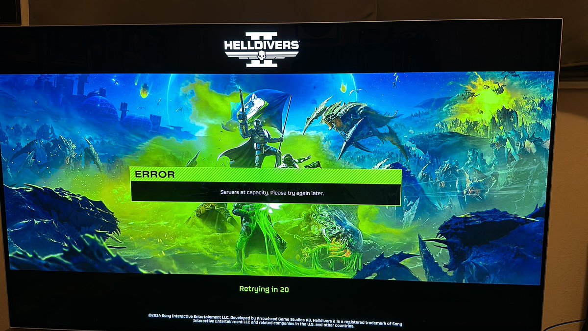 Bought the game everyone is talking about. #welp #HellDivers2