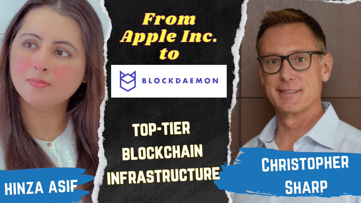 🔔 Just a few hours left until our exclusive live interview with Christopher Sharp, CTO of Blockdaemon! Get ready to explore the intersection of blockchain and B2B with a tech visionary. 

Don't miss out! Tune in soon:
youtu.be/c6wpEhJwjb0
Article: 
nftstudio24.com/blockdaemon-ch…