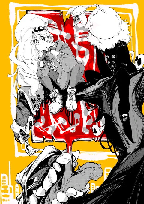 今日のお絵描き。人生初のぎっくり腰なったったこれ超きついゾ 