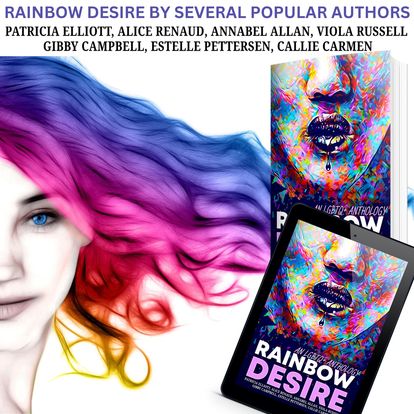 Rainbow Desire is a celebration of life and love in its kaleidoscope of rainbow colors. Includes James by Callie Carmen. amzn.to/3ATp0jl #Romance #romancebook #lgbtqcommunity #Monday #KindleUnlimited #LGBTQ #gay #GayRomance #lesbian #MM #lesbianromance #loveislove