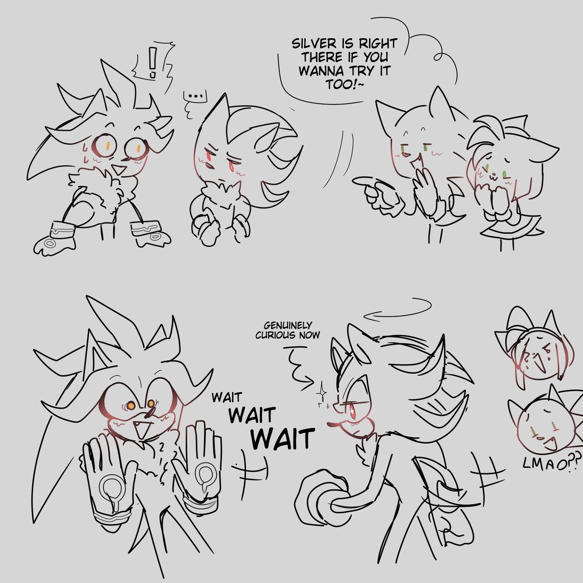 shagirma's tweet photo. 《Chest fluff》
-
Just something silly I thought of with our favourite group of hedgehogs,,,
-
#AmyRose #SonicTheHedeghog #ShadowTheHedgehog #SilverTheHedgehog https://t.co/1sQsOJmjl6
