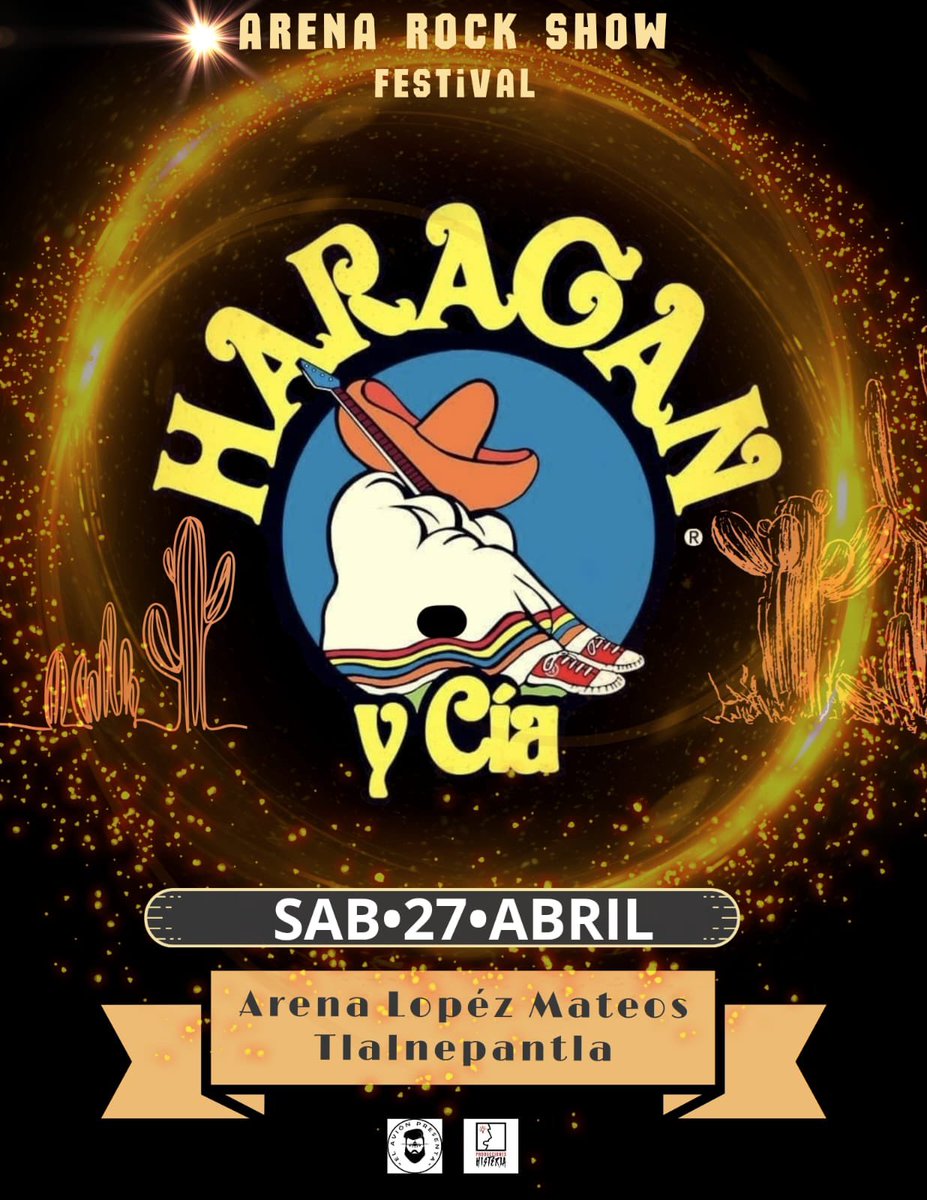ElHaraganyCia's tweet photo. El momento que toda la banda haragana de #Tlalnepantla esperaba ha llegado, 27.04.24 @ElHaraganyCia Arena Lopez Mateos Tlalnepantla, boletos próximamente a la venta ¿quién dijo yo? https://t.co/u3nlV6bnkH