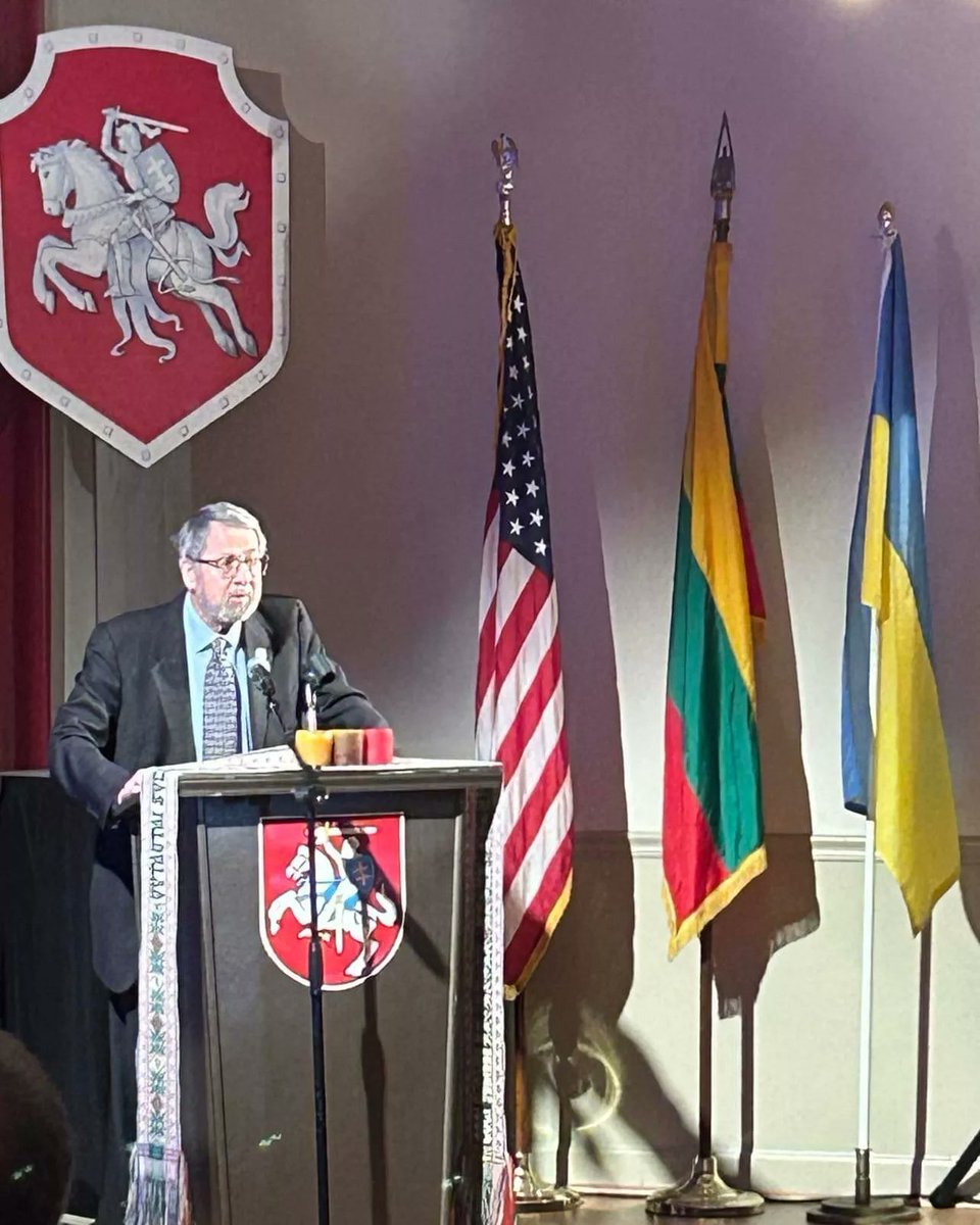 UMA celebrated Lithuanian Independence Day. The community gathered at the Lithuanian American Citizen Club. The Ukrainian community supported them with Andriy Fedynsky as key note speaker.

Support UMA
Donate: tinyurl.com/bdfs9ehs

#standwithukriane #prayforukriane  #lithuania