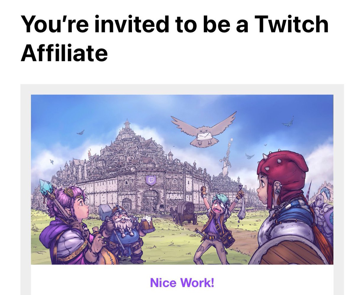 I’m new to Twitch streaming, with a wonderful community. I just made affiliate and sharing that with my mods and them being SO happy, supportive, kind and excited for me made my day! <a href="/colorfinger/">colorfinger</a> <a href="/its_ameliabrown/">Amelia ✨️</a> <a href="/dysappointing/">UnsuccessfulPacifist</a> @FinnWestDoesIt please take your flowers 💐 ❤️ 1/2