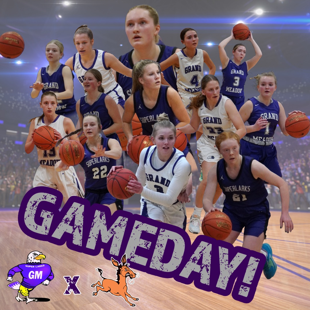 It's playoff time!   
📅 Thursday, February 22, 2024
🆚 Lanesboro
📍Grand Meadow High School
🏀 Varsity 7 pm
Hope to see everyone there! Let's GO!!