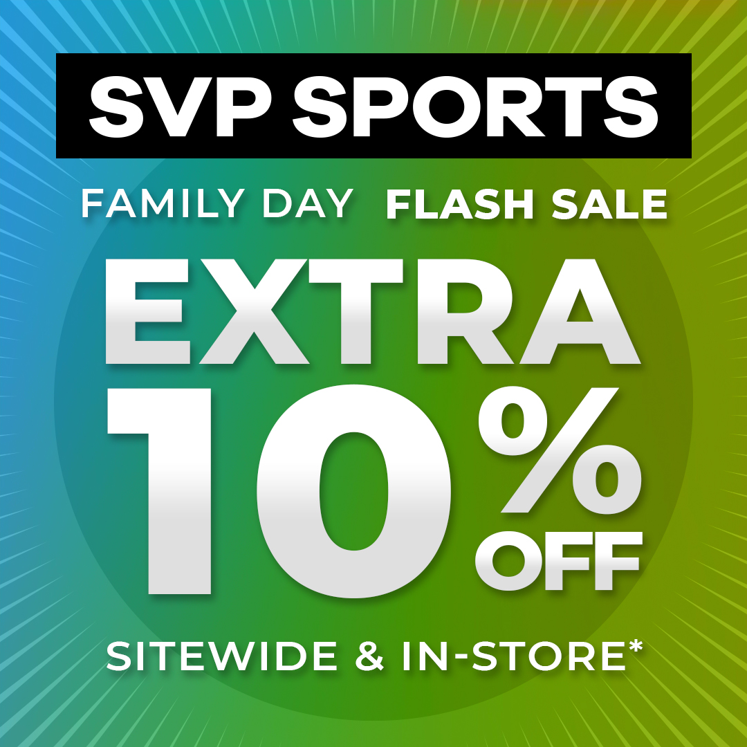 SVP Sports on X: SVP Family Day FLASH SALE Starts NOW! >> See