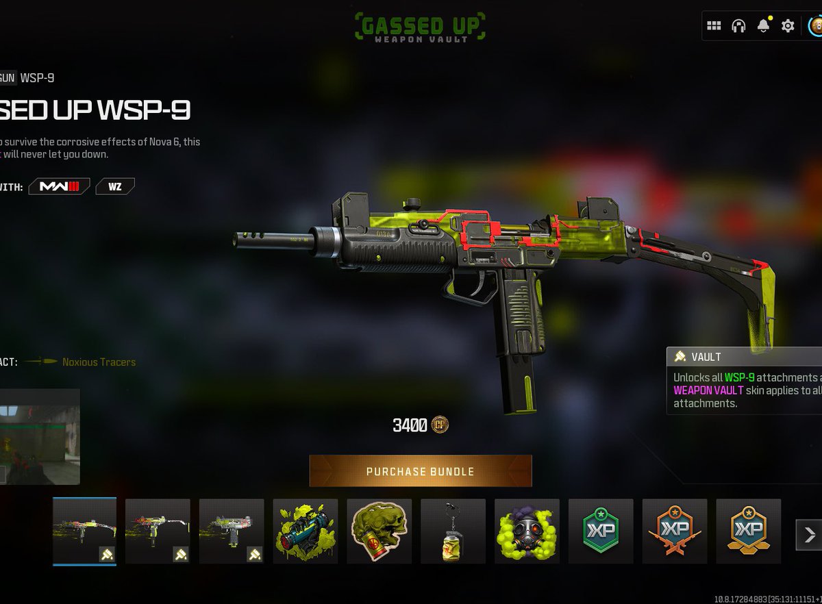 charlieINTEL's tweet image. Activision has now officially released the first ever bundle that costs 3,400 CoD Points, highest  bundle price ever. $34 

In order to buy it, the closest COD Points purchase is the $39.99 5000 COD Points option. 

In comparison, Helldivers II is $40 and has beaten COD’s Steam…