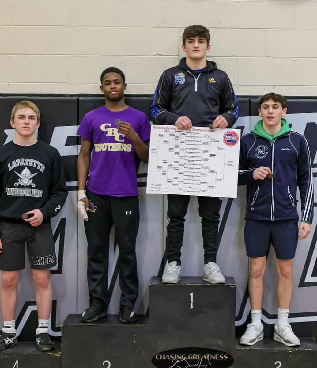 #statebound 
Class 4 District 1 Champ at 138#

I’m not done yet….