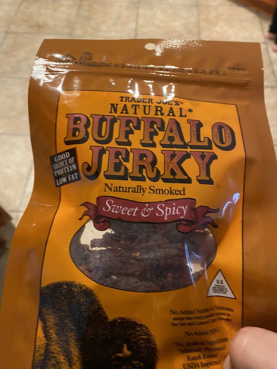 Bussin…. #buffalojerky #traderjoes #localflavor #protein #keto #meateater #carnivorediet