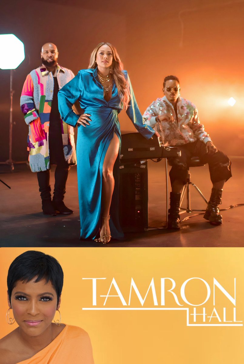 BIG NEWS! This Thursday 2/22 Catch us & Tamia LIVE on @TamronHallShow performing our new single “Three Little Words” 🎶❤️‍🔥.