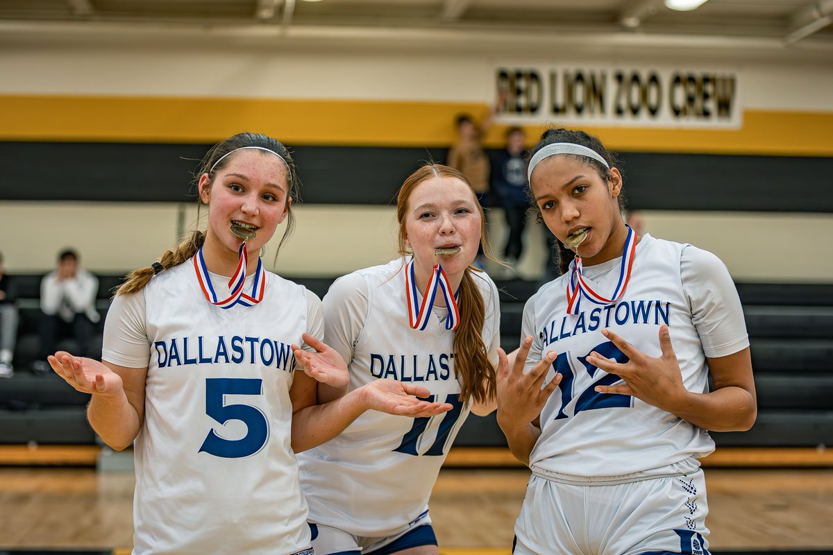 MoneyHeistVis's tweet image. Dallastown vs York Suburban for the YAIAA Championship game held at Red Lion High School.