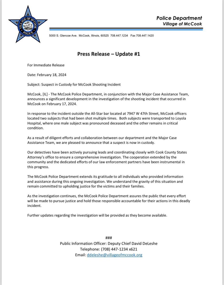 ****press release****