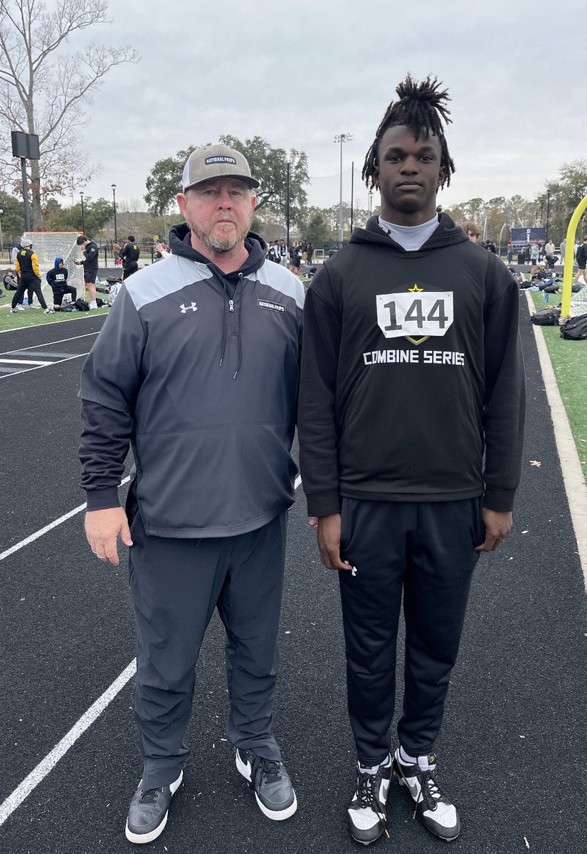 👏🏼 @TaylorMazzone1 for helping The Top 🏈 Prospects in SC be 👀 by College Coaches across the 🇺🇸 @USArmyBowl Combine in Charleston SC Today 💯 1️⃣st Class Company that puts Kids before the 💵 Prospects ➡️ You get an Invite ✉️, Attend‼️ Be 👀 by the Best 🗣️ @NPShowcases #WhyNP