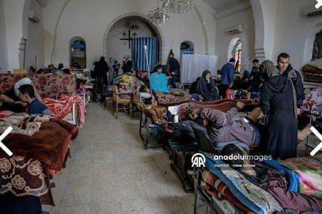 ShaykhSulaiman's tweet photo. THE CHRISTIAN CURCH OF SAINT PORPHYRIUS IN GAZA RECEIVE PATIENTS AS ISRAEL CONTINUE TO BOMB HOSPITALS https://t.co/Q6NNinFJyG