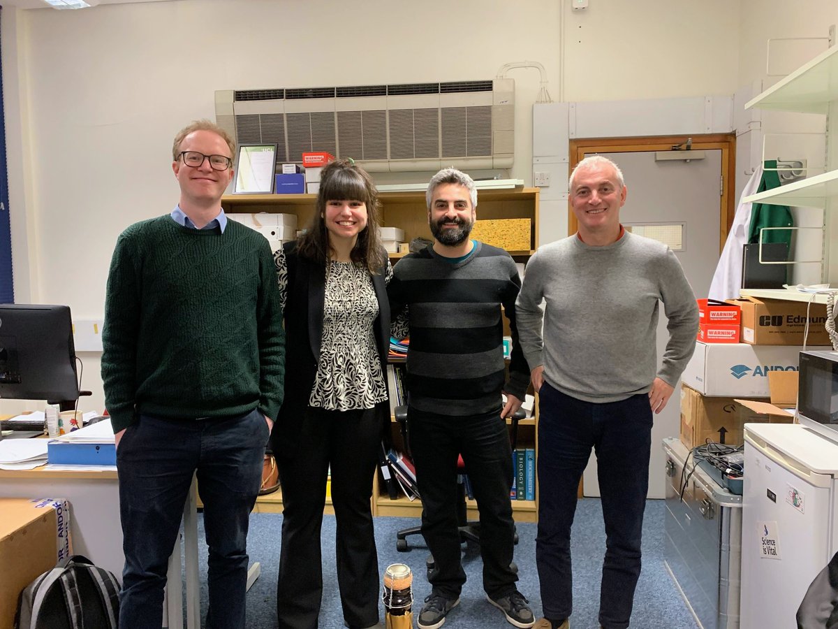 With a smile I discussed my PhD thesis last Friday. Thanks to my mentor Prof. Giorgio Volpe (<a href="/Giorgio_Volpe/">Giorgio Volpe</a>), and my examiners Dr. Philip Pearce (@pearce_maths), and Prof. Luca Giuggioli (<a href="/BristolEngMaths/">BristolEngMaths</a>), for the nice conclusion of a great journey! 🍾