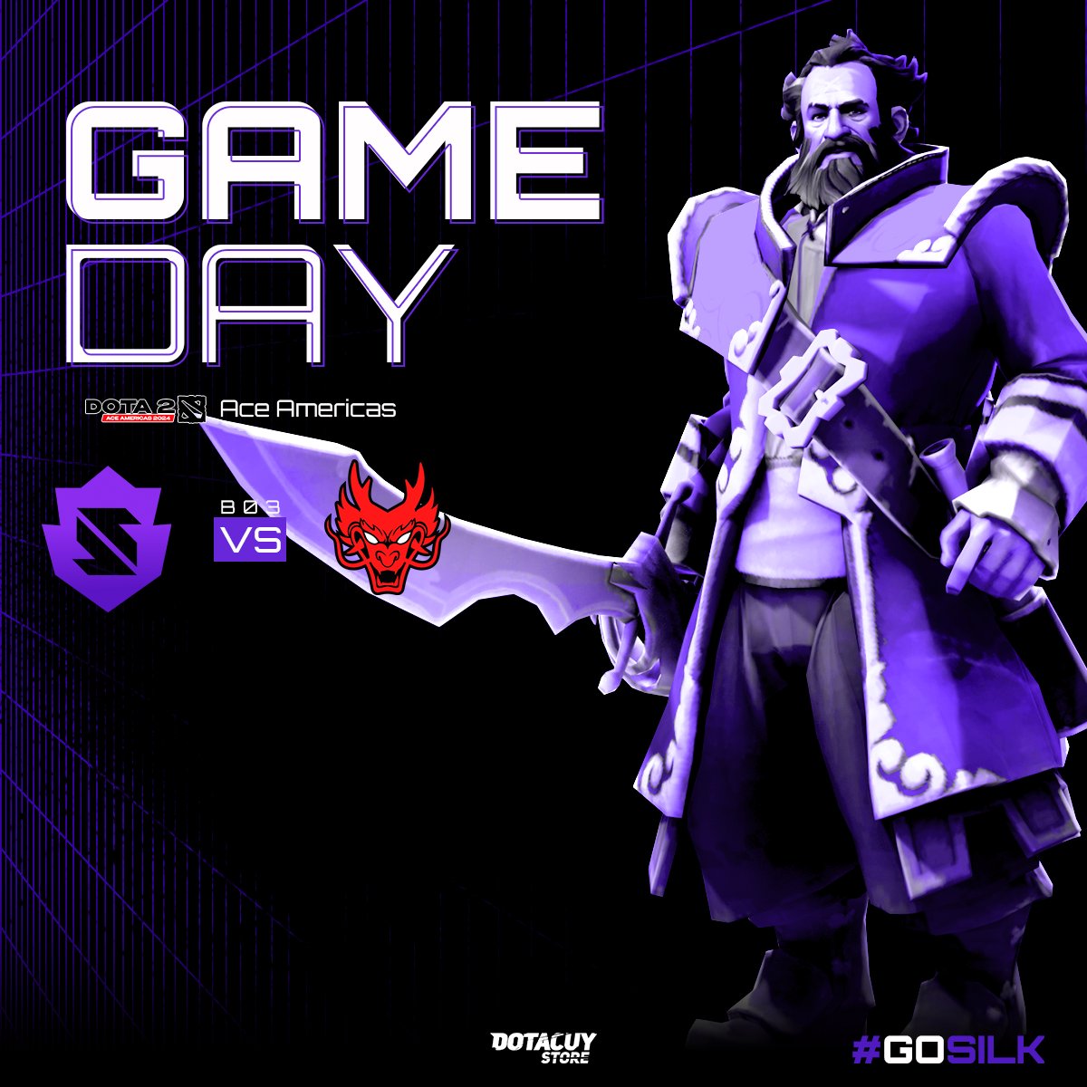 💥¡A SEGUIR EN LA LIGA ACE!💥

Comienza nuestro miracle run desde el lower bracket de la <a href="/ligaaceesports/">Liga Ace Esports</a>  💪🏽

🆚 <a href="/HokoriDota/">HOKORI</a> 
⏰ 19:30 🇵🇪
🏆 Playoffs
🟪 twitch.tv/ligaaceesports

Nos vemos en el stream 🙌🏽

#GOSILK