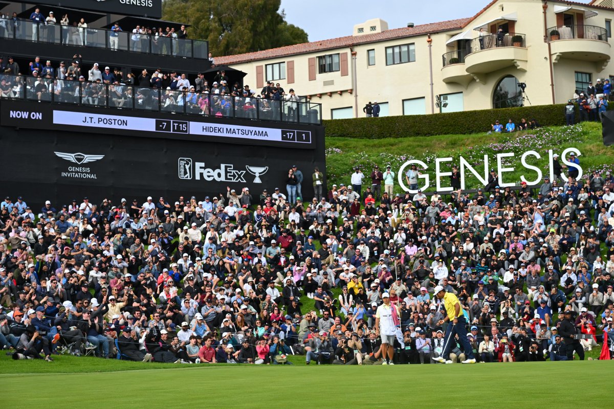 Congratulations to @hidekiofficial_ on winning The Genesis Invitational. Thank you to @GenesisUSA, all the TOUR players and the incredible fans who helped support @TGRFound through the tournament.