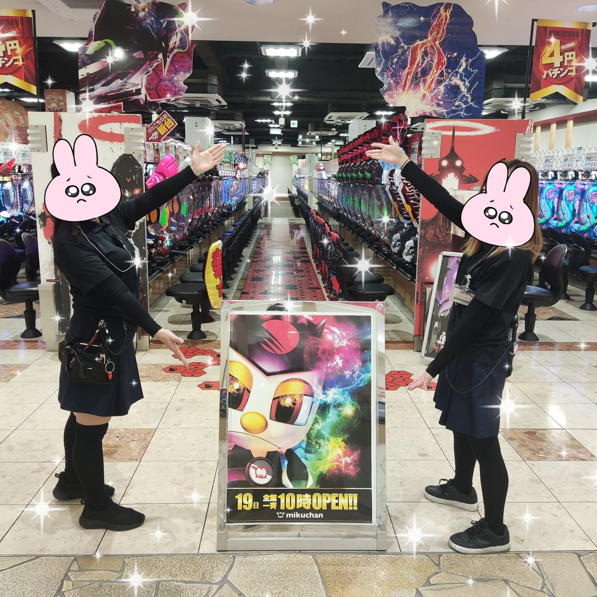 おはミク😈❤️ ブラックミクちゃん新デザインになった記念に スタッフ