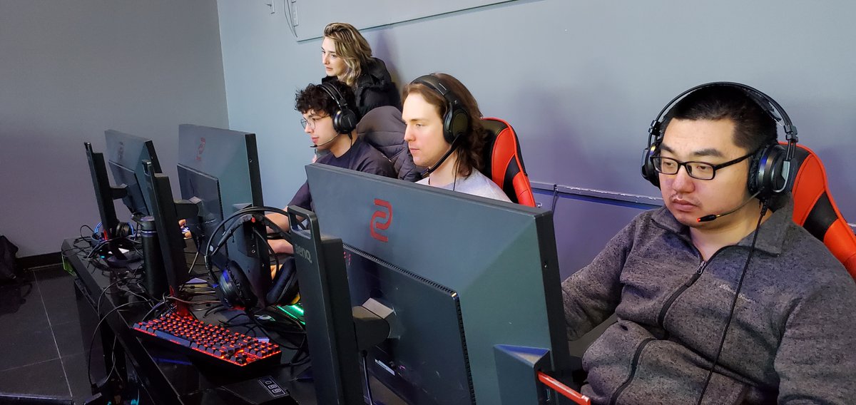EsportsCarleton's tweet photo. Some photos from our 10 mans at Click Esports yesterday!!🐦‍⬛

📷: Viv https://t.co/Hyp59yJn4y