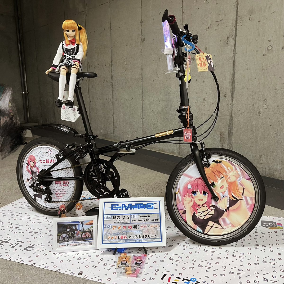MariaM4070's tweet photo. にゃんぴょん   - ̗̀ ꪔ̤̥ꪔ̤̮ꪔ̤̫  ̖́-

 #痛車  #痛チャリ  #EMTGUDX
#EMTG  #ぎゃるげー https://t.co/64Qt4KqLG0