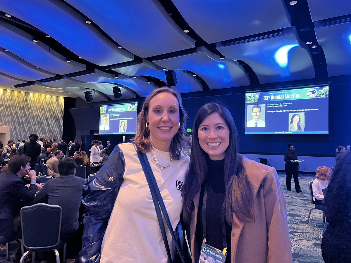 Jessa Miller, MD (@jessamiller_md) on Twitter photo So awesome getting to witness my <a href="/umichmedicine/">Michigan Medicine</a> mentor <a href="/skullbasedoc/">Erin McKean</a> become the next <a href="/NASBSorg/">NASBS</a> president (and first ever female president of the society)!
#rhinology #skullbasesurgery #ohns #surgery #womeninsurgery #womeninrhinology So awesome getting to witness my <a href="/umichmedicine/">Michigan Medicine</a> mentor <a href="/skullbasedoc/">Erin McKean</a> become the next <a href="/NASBSorg/">NASBS</a> president (and first ever female president of the society)!
#rhinology #skullbasesurgery #ohns #surgery #womeninsurgery #womeninrhinology